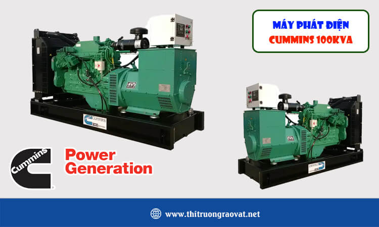 Máy phát điện Cummins 100kva 