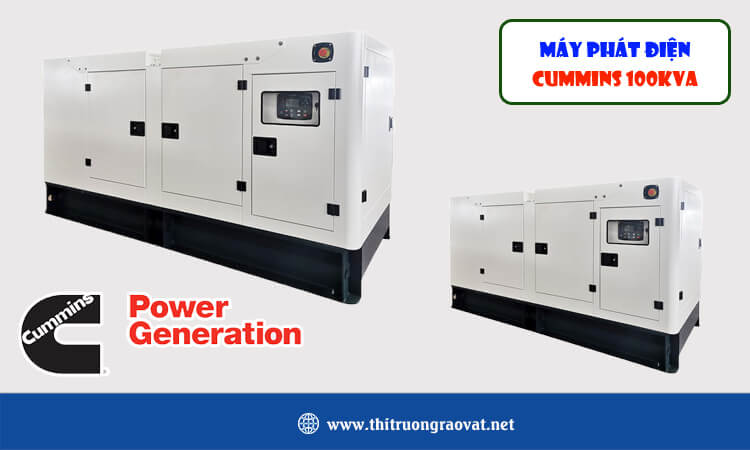 Máy phát điện Cummins 100kva 