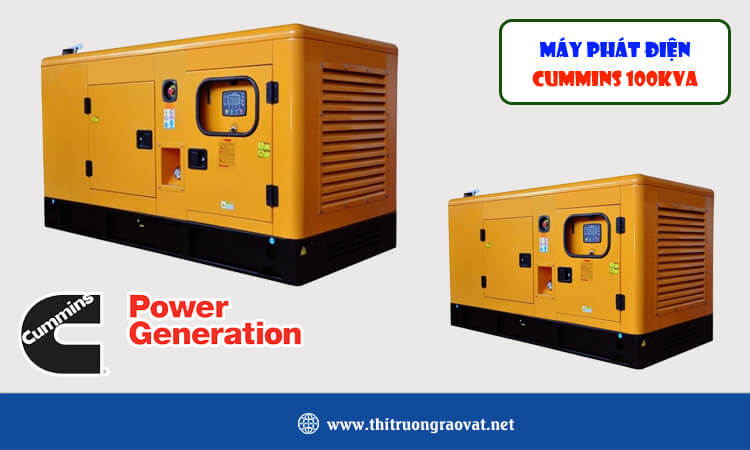 Máy phát điện Cummins 100kva 