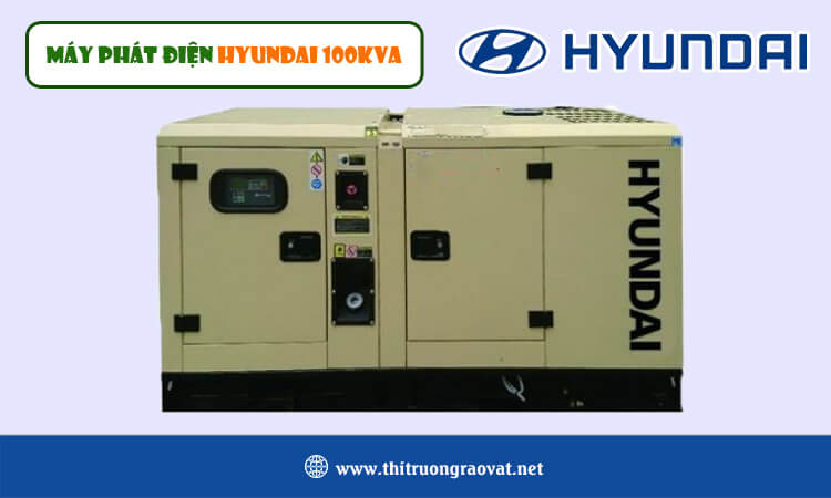 Máy phát điện Hyundai 100kva 