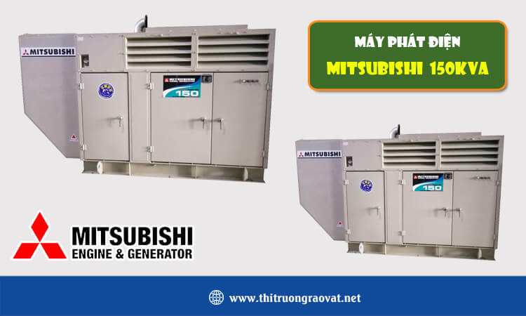Máy phát điện Mitsubishi 150kva 