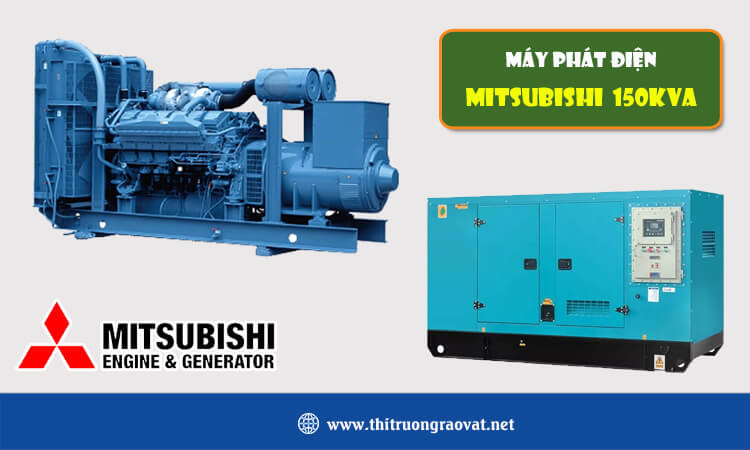 Máy phát điện Mitsubishi 150kva 