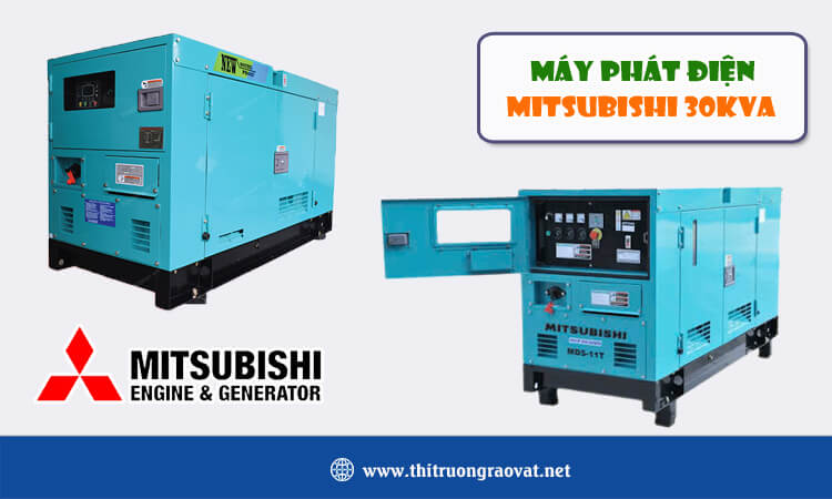 Máy phát điện Mitsubishi 30kva 